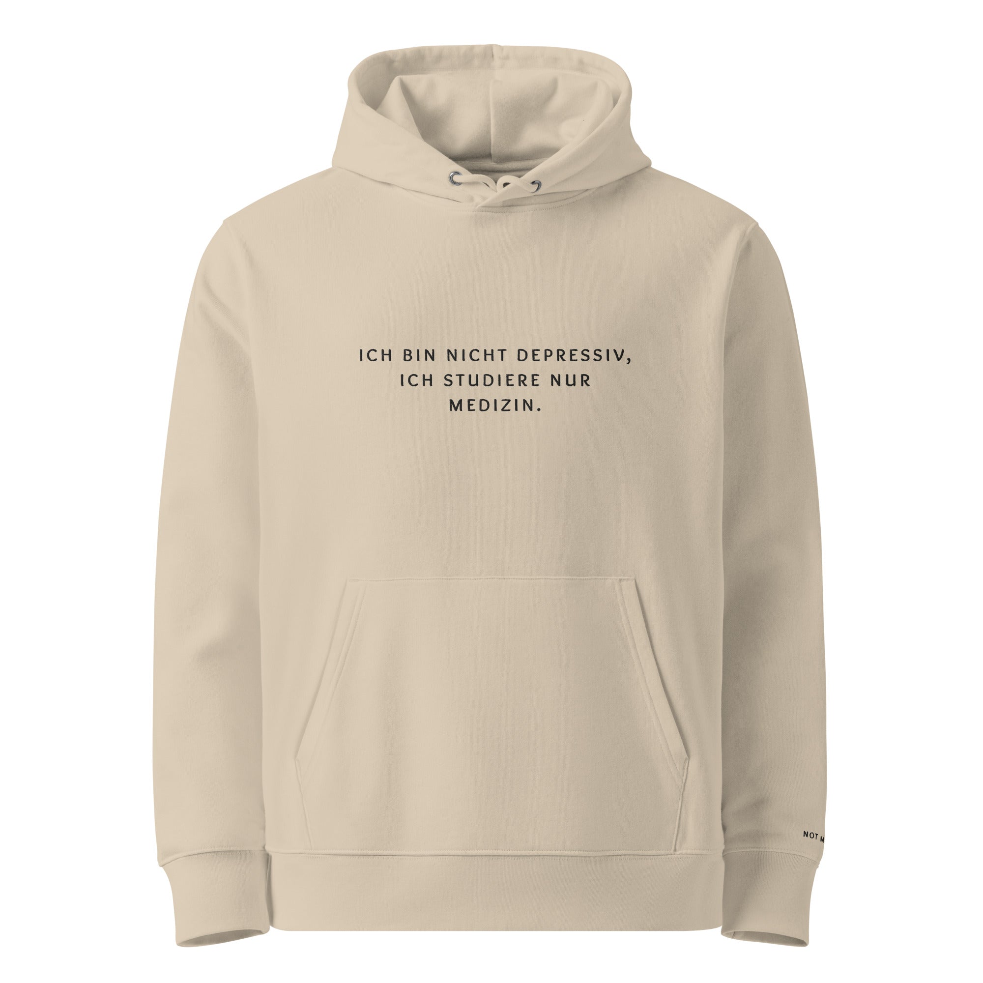 ich bin nicht depressiv, ich studiere nur medizin. Premium Hoodie - not medik.