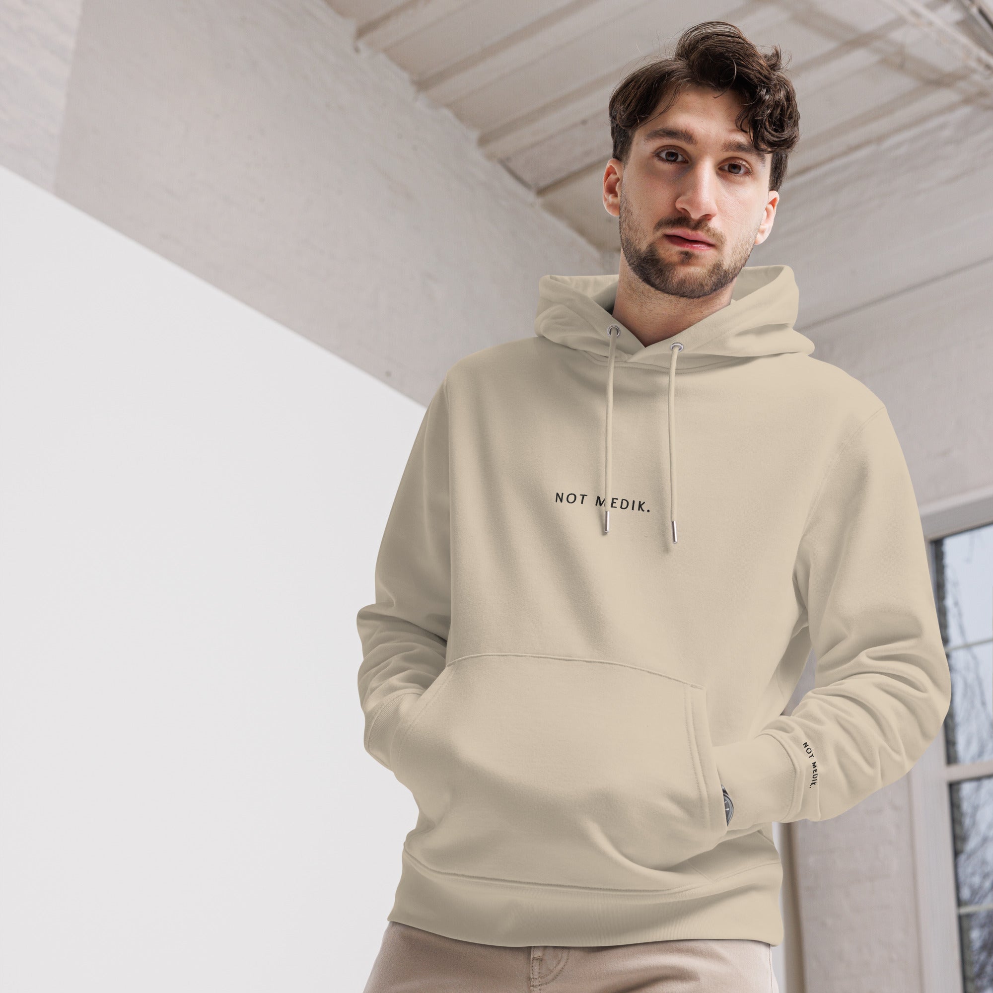 not medik. Premium Hoodie - not medik.