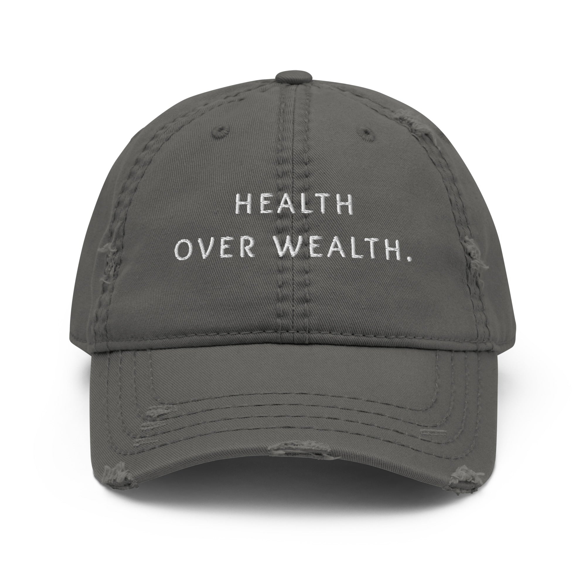 health over wealth. Premium Cap - not medik.