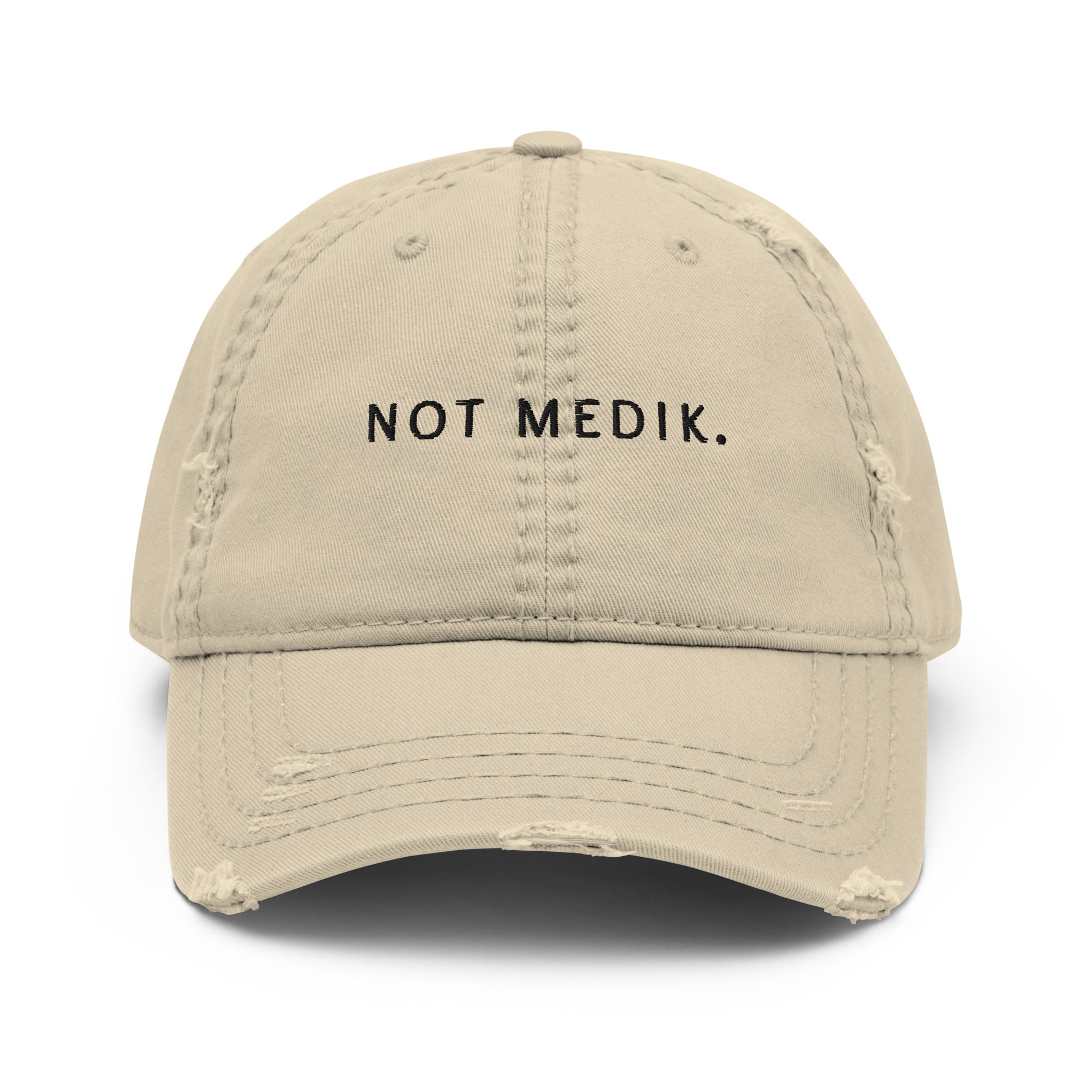 not medik. Premium Cap - not medik.