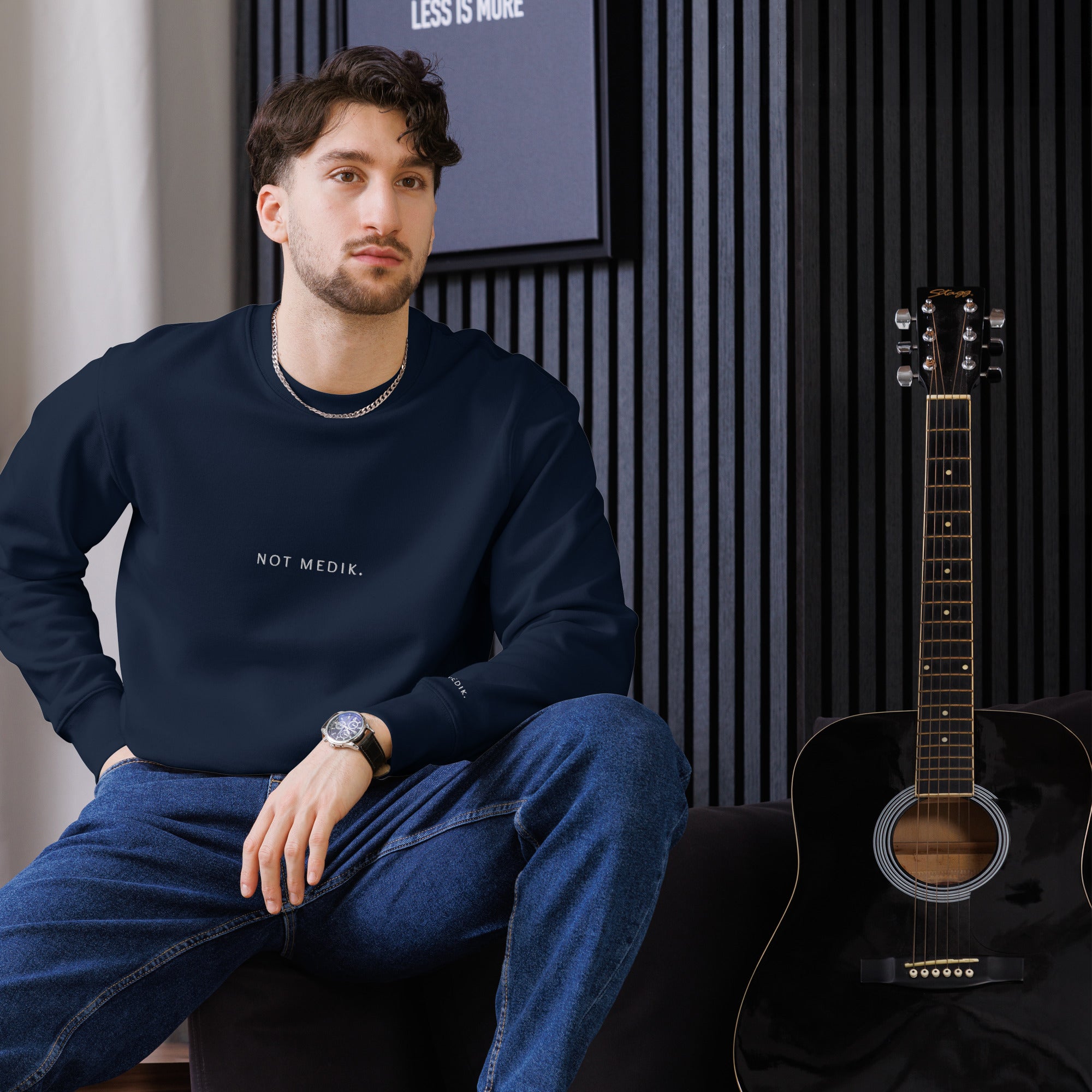 not medik. Premium Sweatshirt - not medik.