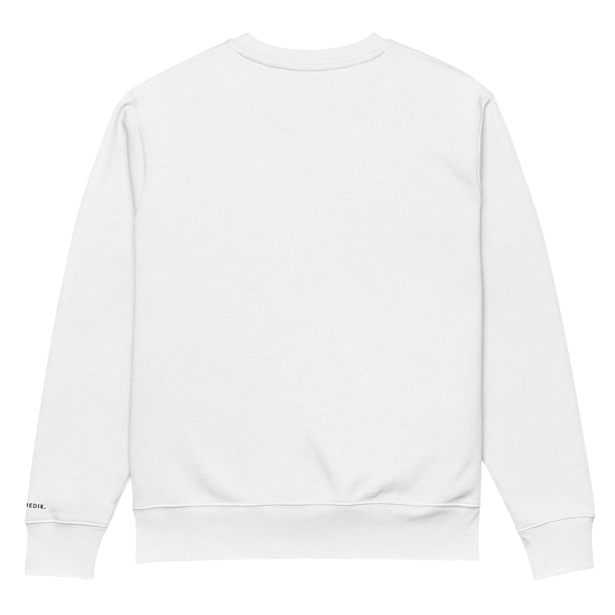 mal lerne, mal weine. Premium Sweatshirt - not medik.